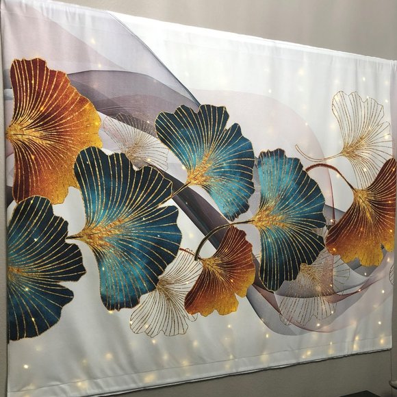 Boho Bedroom Floral Decor; Large Bohemian Room Wall Art; Nature Scene Gift Item - Picture 4 of 12